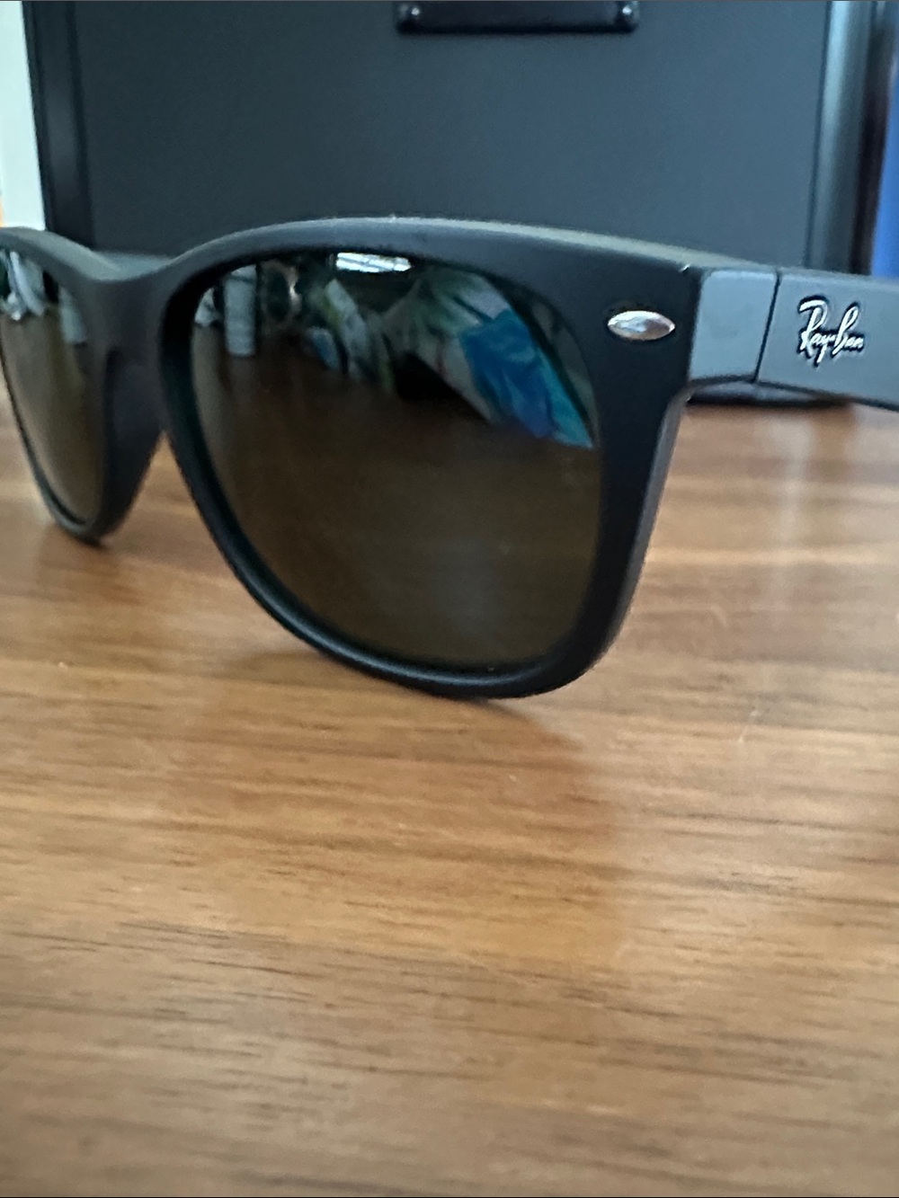 Ray-Ban Black RB2132 “New Wayfarer” Men's Sunglasses